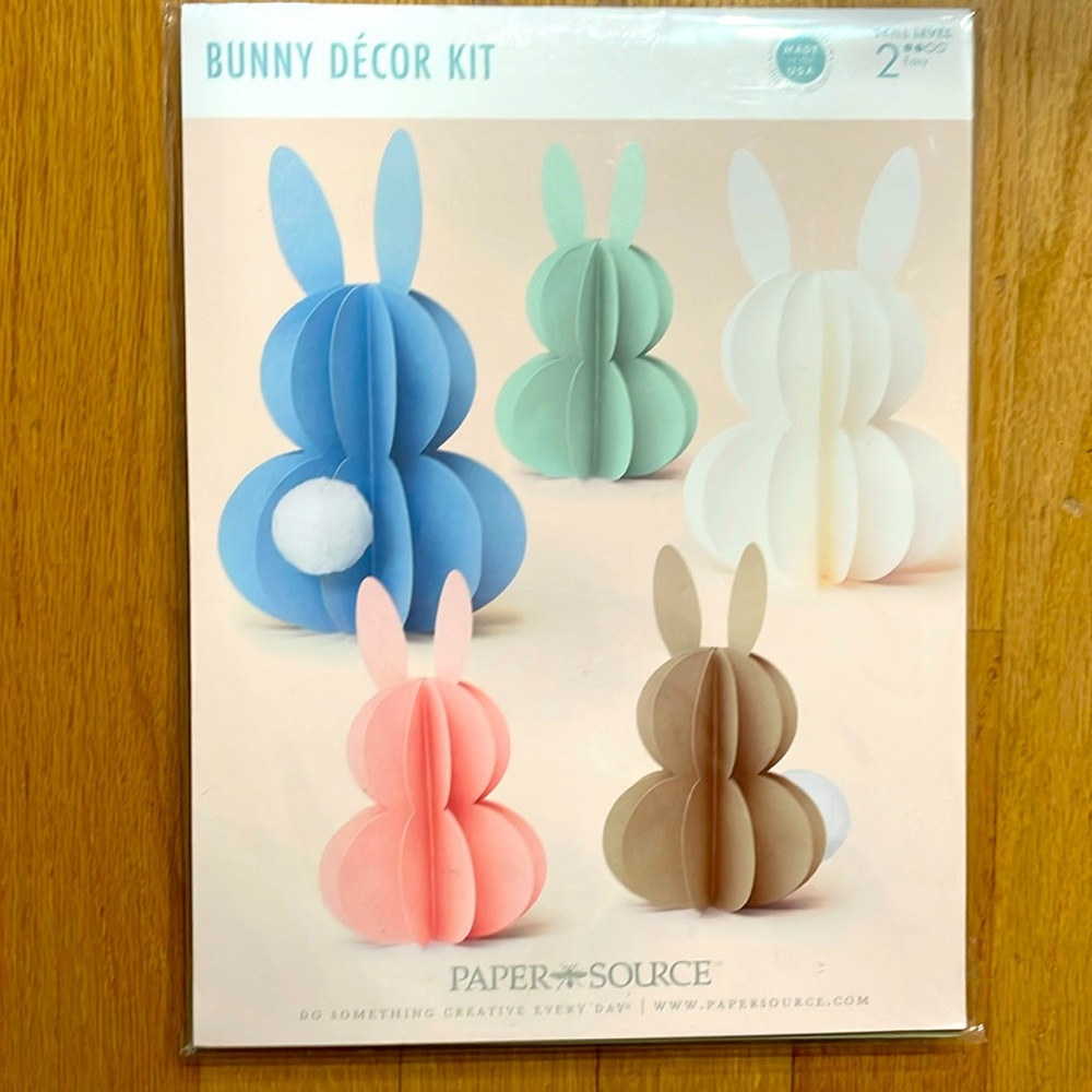 🌟 final sale - Bunny decor kit, spring theme, easter